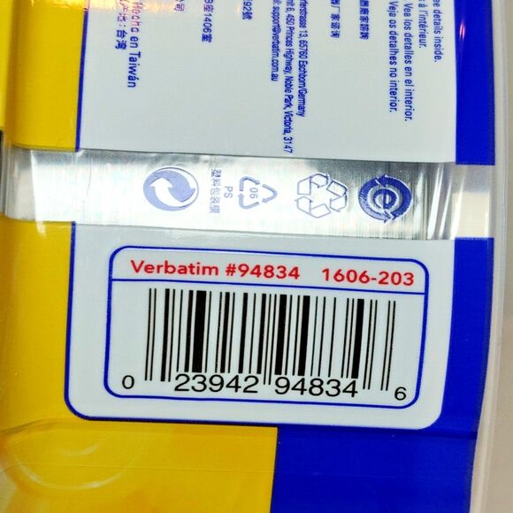 Verbatim Americas 4x Speed DVD+RW Rewritable 1000x, 30 Pack 4.7 GB 120 Min SERL - Picture 7 of 12